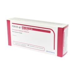 Гонал-Ф раствор для подкожного введения 900 МЕ 66мкг/1,5мл шприц-ручка + иглы №20