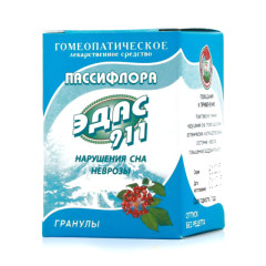 Эдас-911 Пассифлора (наруш. сна) гранулы 20г