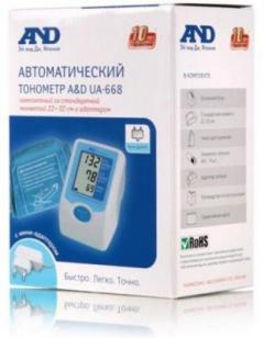 Эй Энд Ди Тонометр автомат UA-668 c адаптером
