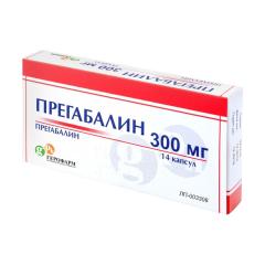 ПКУ Прегабалин Рихтер капсулы 300мг №14