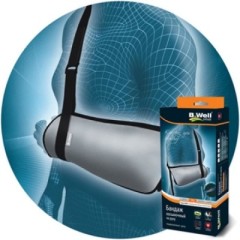 Би Велл Рехаб бандаж на руку косыночный L сер. W-211