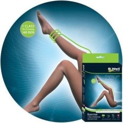 Би Велл Рехаб Колготки компрессионные PRO 1 кл. прозрач. р.5 натур. JW-311