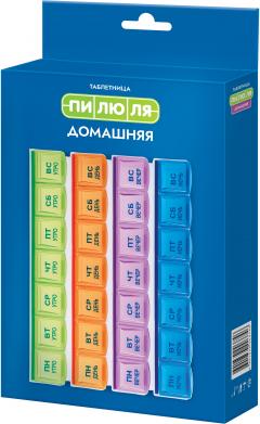 Таблетница пилюля на 7 дней Домашняя (3746)