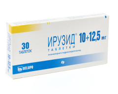 Ирузид таблетки 12,5мг+10мг №30