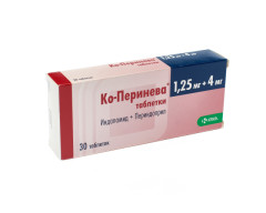 Ко-Перинева таблетки 1.25мг+4мг №30