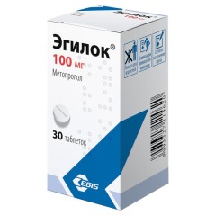 Эгилок таблетки 100мг №30