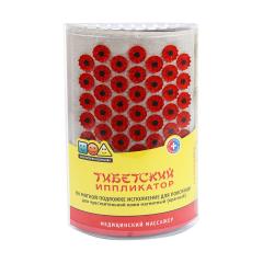 Иппликатор Кузнецова магнит. д/чувств. кожи Красный валик д/поясницы