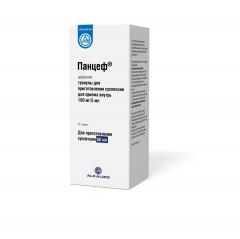 Панцеф гранулы для приготовления суспензии 100мг/5мл 32г