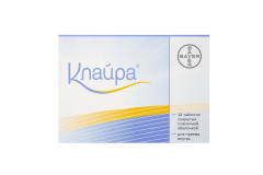Клайра таблетки покрытые оболочкой №28