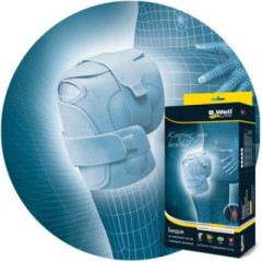 Би Велл Рехаб Бандаж на колен. сустав с шарнирами р.L сер. W-3320