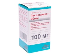 Паклитаксел-Эбеве концентрат для инфузий 6мг/мл 16,7мл №1