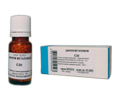 Цинкум Металликум С-30 гранулы 10г