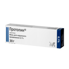 Протопик мазь 0,1% 30г