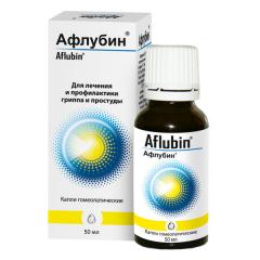 Афлубин капли гомеопатические 50мл