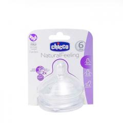 Кикко соска Натурал Филин силикон с флексорами быстр.поток от 6мес. №2