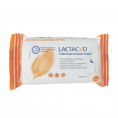 Лактацид салфетки для интимной гигиены №15