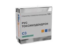 Рус токсикодендрон (Токсикодендрон кверцифолиум) С-3 гранулы 10г
