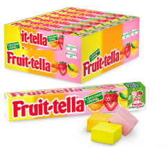 Фрут-телла жевательные конфеты Ассорти 41г
