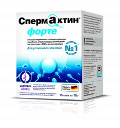 Спермактин Форте порошок пакет 10г №15