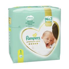 Памперс подгузники Премиум 1 ньюборн 2-5кг №20