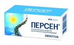 Персен таблетки покрытые оболочкой №60