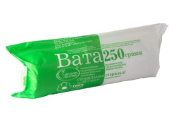 Вата хирург. стер. 250г