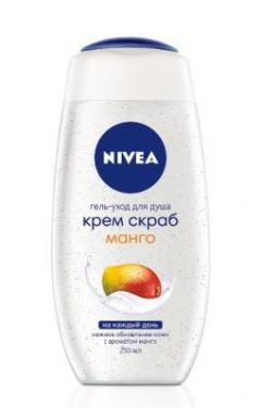 Нивея крем-скраб манго 250мл
