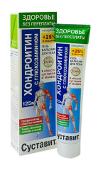 ЗП Суставит Хондроитин с глюкозамином гель-бальзам 125мл
