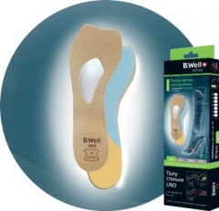 Би Велл Рехаб Полустельки ортопедические д/обуви с высоким каблуком UNO FW-619 р.40