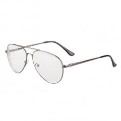 Очки корригирующие половинчатые металлические +1,0 64610