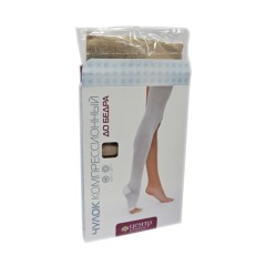 Чулок компрессионный 2 компрес. р.№2 (до бедра) беж.