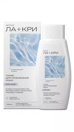 Ла-Кри Стоп Акне тоник для лица 200мл