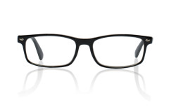 Очки глянцевые черные/пластик +2,5 42698/4