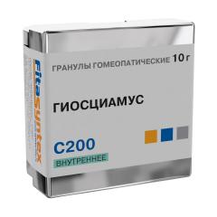 Гиосциамус С-200 гранулы 10г