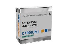 Аргентум Нитрикум С-1000 гранулы 10г