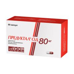 Предуктал ОД капсулы пролонгированные 80мг №60