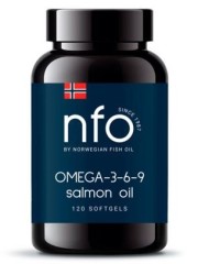 Рыбий жир Норвежский Омега-3 масло лосося капсулы №120