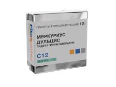 Меркуриус Дульцис (Гидраргирум Хлоратум) С-12 гранулы 10г