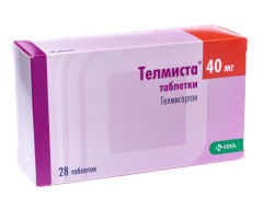 Телмиста таблетки 40мг №28