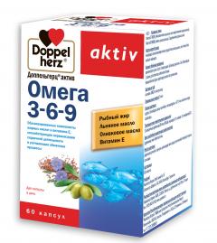 Доппельгерц актив Омега-3-6-9 капсулы №60