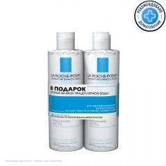 Ля рош позе вода мицеллярная для чувствительной кожи 400млх2