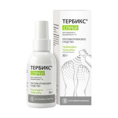 Тербикс спрей 1% 30г