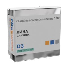 Хина (Цинхона Пубесценс) D-3 гранулы 10г