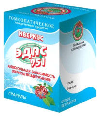 Эдас-951 Кверкус гранулы 20г