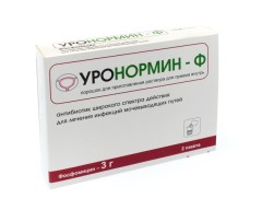 Уронормин-Ф гранулы для приготовления раствора 3г №2