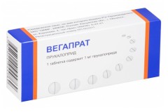 Вегапрат таблетки покрытые оболочкой 1мг №30