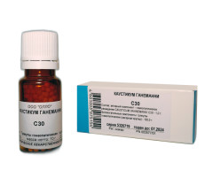 Каустикум Ганеманни С-30 гранулы 10г