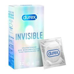 Дюрекс презервативы Invisible (ультратонкие) №12