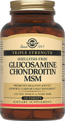 Солгар Глюкозамин-Хондроитин Комплекс МСМ таблетки №120