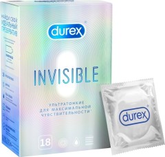 Дюрекс презервативы Invisible (ультратонкие) №18